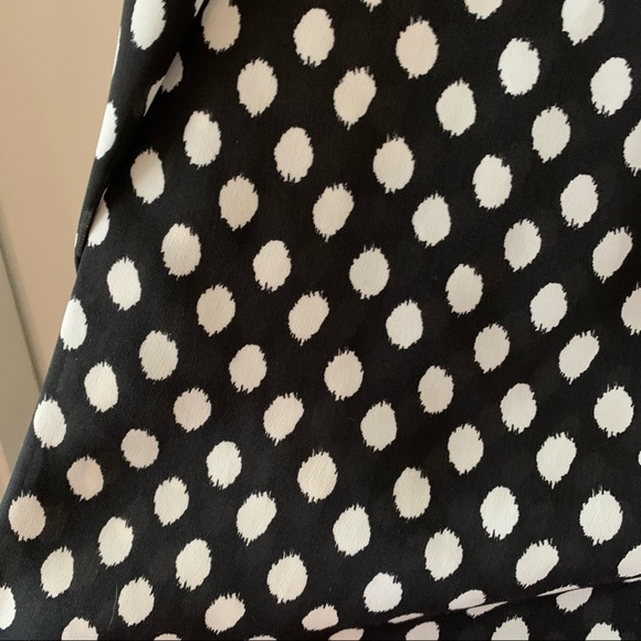 Banana Republic Blouse black with white dots - Picture 6 of 6